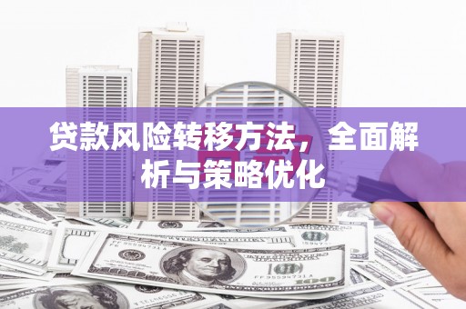嘉陵贷款风险转移方法，全面解析与策略优化