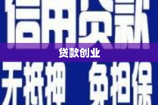 嘉陵贷款创业