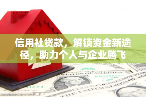 嘉陵信用社贷款，解锁资金新途径，助力个人与企业腾飞